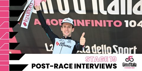 Giro d’Italia 2021 | Stage 19 | Interviews post race