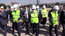 AYDIN - Enerji ve Tabii Kaynaklar Bakanı Dönmez, jeotermal santrali ziyareti etti (1)
