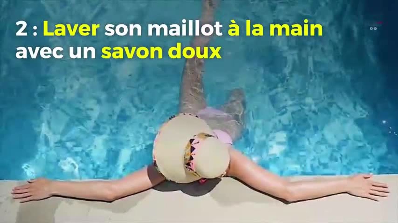 Comment laver son maillot de bain