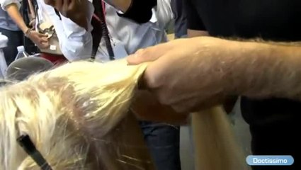 Dans les coulisses du défilé "Manish Arora" avec L'Oréal Professionnel