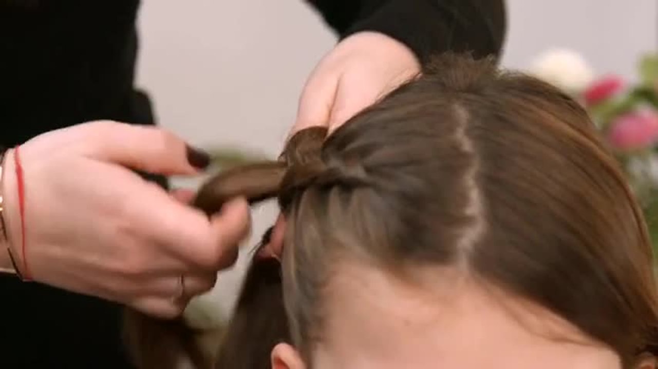 Coiffure de princesse