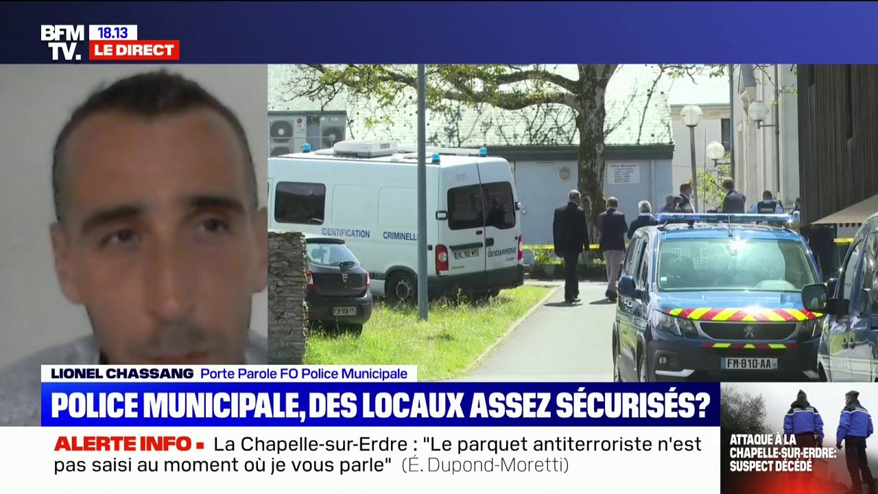 Lionel Chassang (FO Police Municipale) demande que "l'État mette la main au portefeuille pour sécuriser l'ensemble des polices municipales"
