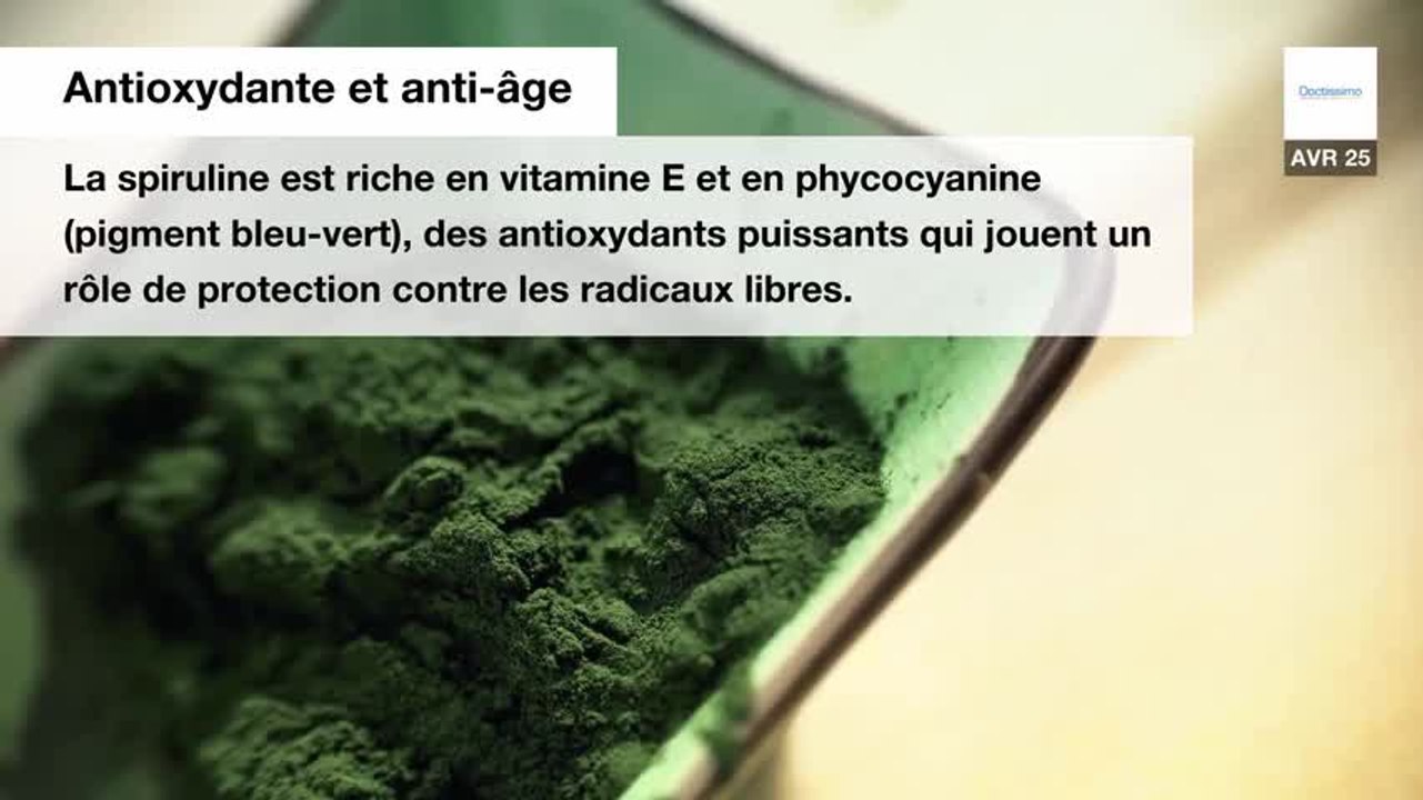 Zoom sur les bienfaits de la spiruline