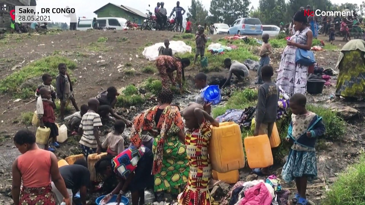 Goma évacuée, menacée par l'éruption du volcan : 400 000 personnes fuient la ville de RDC