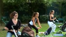 Fitness Poussette : Cardio squats