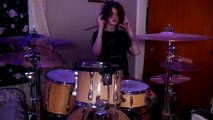 Origami Angel - Escape Rope / The Title Track (Drum Cover)
