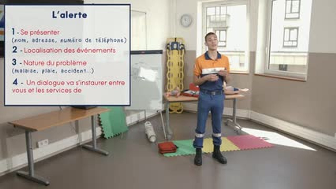 Comment donner l’alerte  - Premiers secours