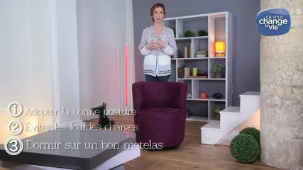 Prévenez les problèmes de dos