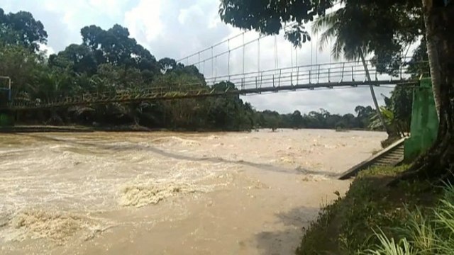 Detik-detik Rumah Warga di Musi Rawas Hanyut saat Banjir Bandang