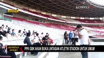 Kabar Gembira! PPK GBK akan Buka Lintasan Atletik Stadion Untuk Umum