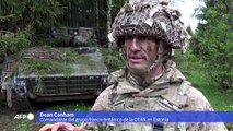 Maniobras militares de la OTAN en Estonia, a las puertas de Rusia