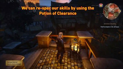 The Witcher 3: Wild Hunt - Potion Of Clearance Location (Resetting Skill Points)