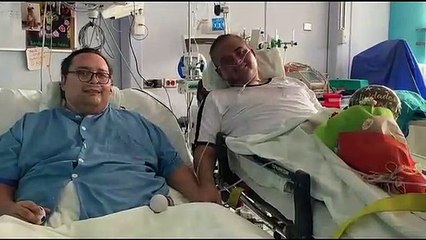 Hospital Max Peralta despide con alegría a paciente tras 5 meses en UCI Covid-19