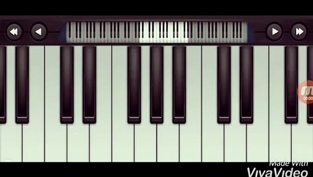 Doraemon Theme Song on piano Piano tutorial Doraemom Song on Mobile piano 10 UniqueartMania