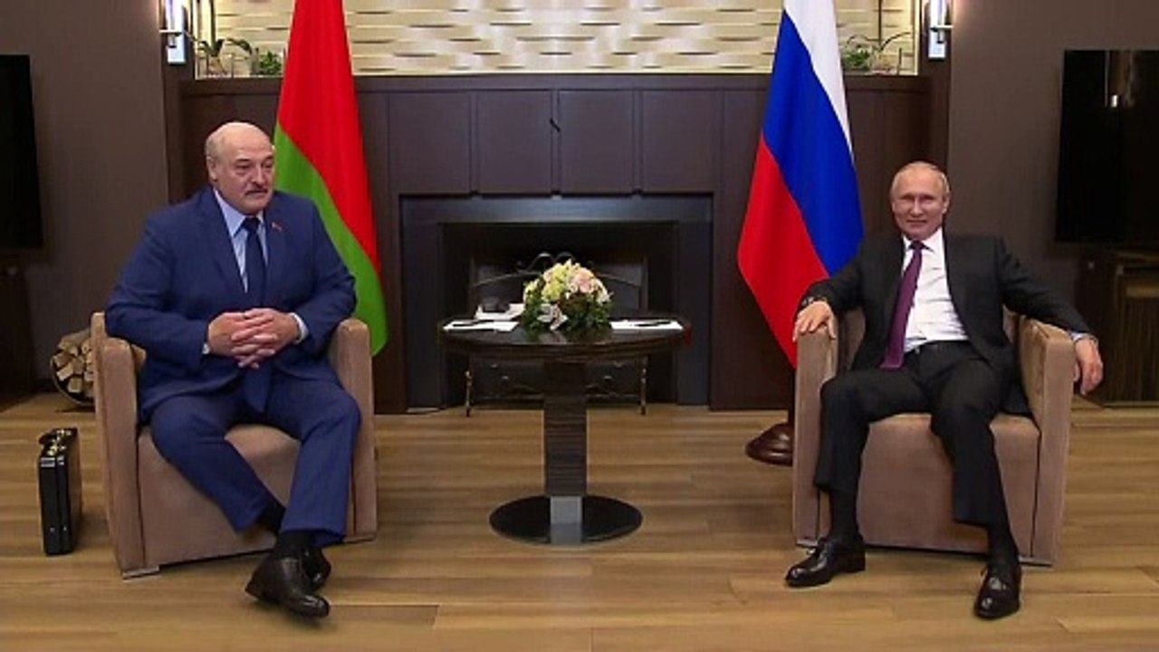 Lukaschenko sucht Rückendeckung bei Putin