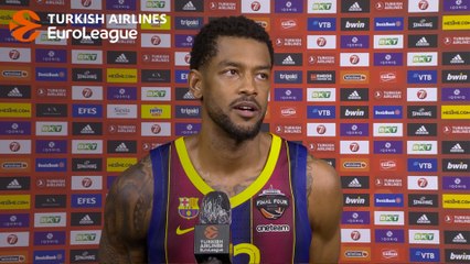Post-game Interview: Cory Higgins, FC Barcelona