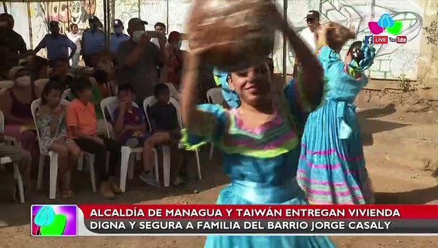 Alcaldía de Managua y Taiwán entregan vivienda digna y segura a familia del barrio Jorge Casaly
