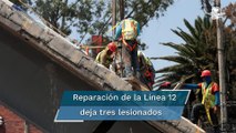 Trabajos de desmantelamiento en zona del desplome en Olivos deja tres trabajadores heridos