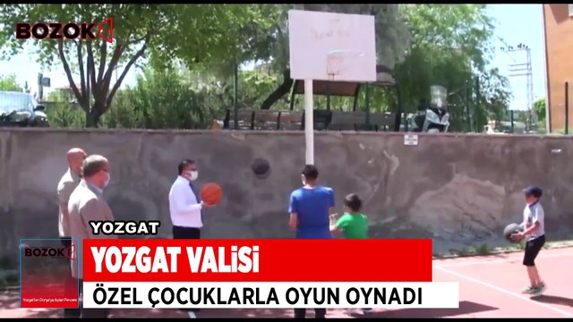 Yozgat Valisi Ziya Polat özel çocuklarla