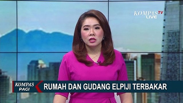 Gara-gara Tabung Bocor, Rumah dan Gudang Elpiji Terbakar