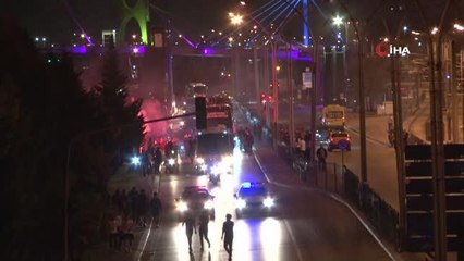 Kocaelispor şampiyonluk kupası ile şehir turu attı