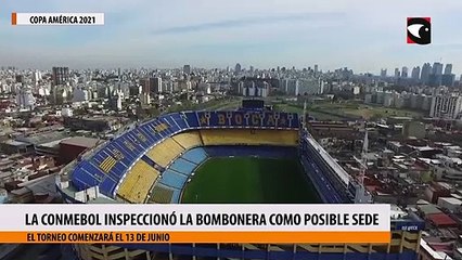 La Conmebol inspeccionó la Bombonera como posible sede
