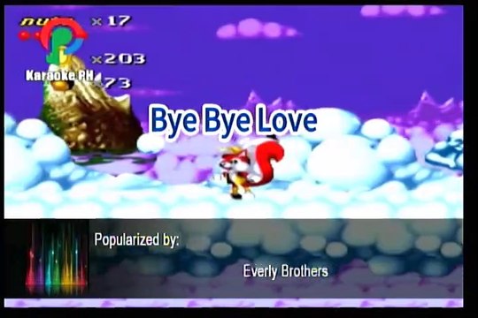 Everly Brothers Bye Bye Love Karaoke