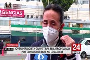 Periodista se debate entre la vida y la muerte tras ser atropellado en Surquillo