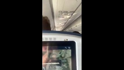 The worst Turbulence caught on Camera- Crazy Turbulence Tik Tok