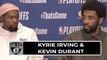 Kyrie Irving, Kevin Durant Game 3 Postgame Interview | Celtics vs Nets