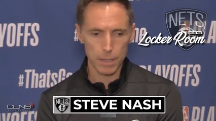 Steve Nash Postgame Interview | Celtics vs Nets Game 3