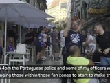 Fan zones set up by police for Champions League final