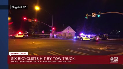 PD: 1 dead, 5 injured after being struck by tow truck in Flagstaff