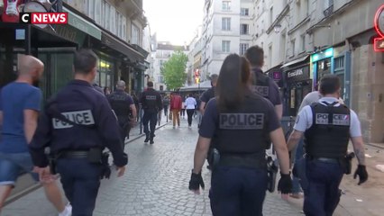 Les policiers sur le terrain pour faire respecter le couvre-feu