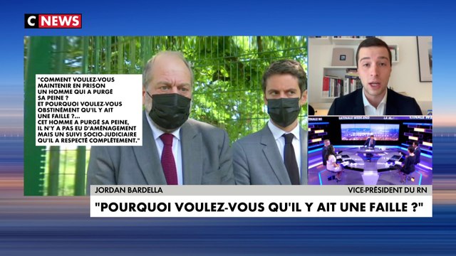 Jordan Bardella : «Il faut expulser les fichés S étrangers pour libérer du temps pour les policiers»