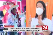 Keiko Fujimori vs Pedro Castillo: conoce los últimos detalles para el debate presidencial