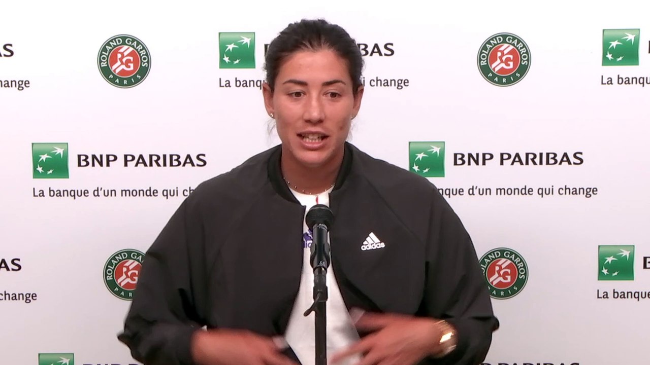 Roland-Garros 2021 - Garbine Muguruza : "Happy to be here and also that Carla Suarez Navarro is playing this Roland-Garros"