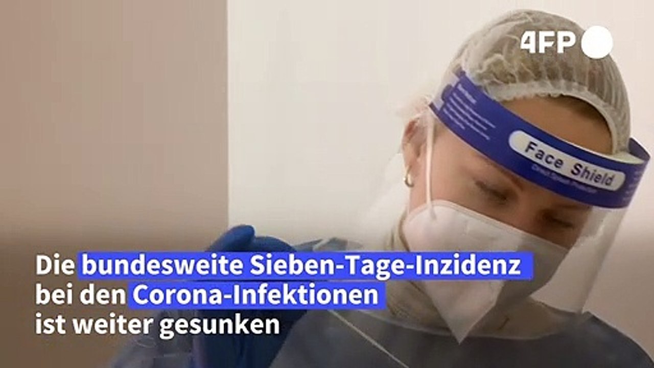 Corona-Pandemie: Bundesweiter Inzidenzwert sinkt weiter