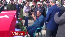 Uşak, şehidini gözyaşlarıyla uğurladı