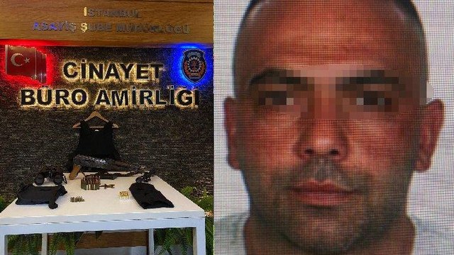 Cinayet şüphelisi, evinde kalaşnikofla yakalandı