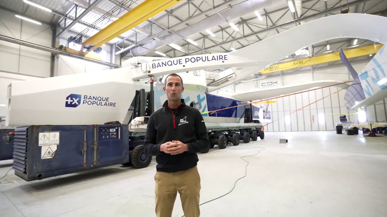 VoileBanquePop  2021 : ARMEL LE CLEAC'H VOUS FAIT VISITER LE MAXI BANQUE POPULAIRE XI - VOILE BANQUE POPULAIRE