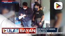 Walong drug suspects na huli sa aktong nagpa-pot session, arestado sa Dasmariñas, Cavite