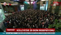 29 Ekim Resepsiyonu Kur'an tilavetiyle başladı
