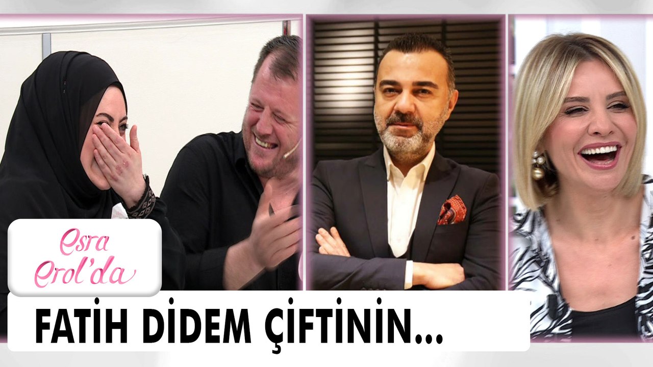 Esra Erol'dan Fatih Didem çiftine müjdeli haber - Esra Erol'da 28 Mayıs 2021