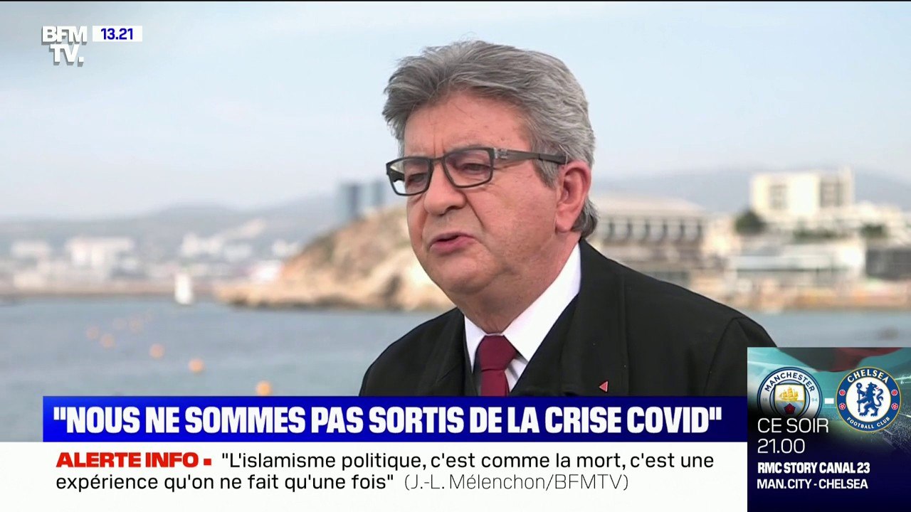 Jean-Luc Mélenchon: "Ce n’est pas parce que nous sommes sur les terrasses, que nous sommes sortis de la crise Covid"