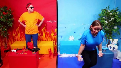 Hot And Cold Challenge!! Ryan'S Mommy Vs Ryan'S Daddy!!!