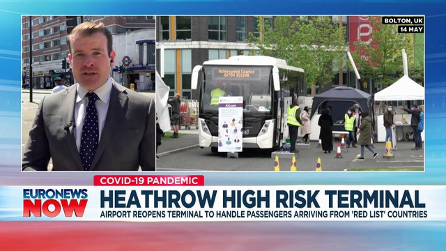 Heathrow opens terminal for travellers from 'high-risk countries'