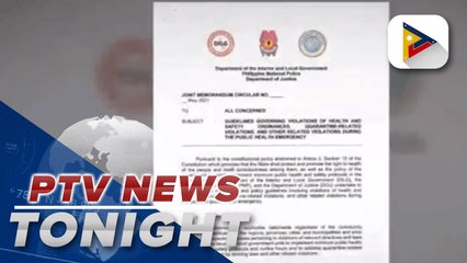 Guidelines in dealing with health protocol violators out