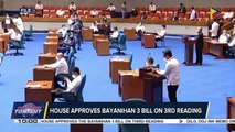House approves Bayanihan 3 bill on 3rd reading; House adopts economic Cha-Cha Bill; Sotto, Velasco meet to discuss pending legislative measures of Senate, Lower House; Former Sen. Trillanes found guilty of libel by Makati court