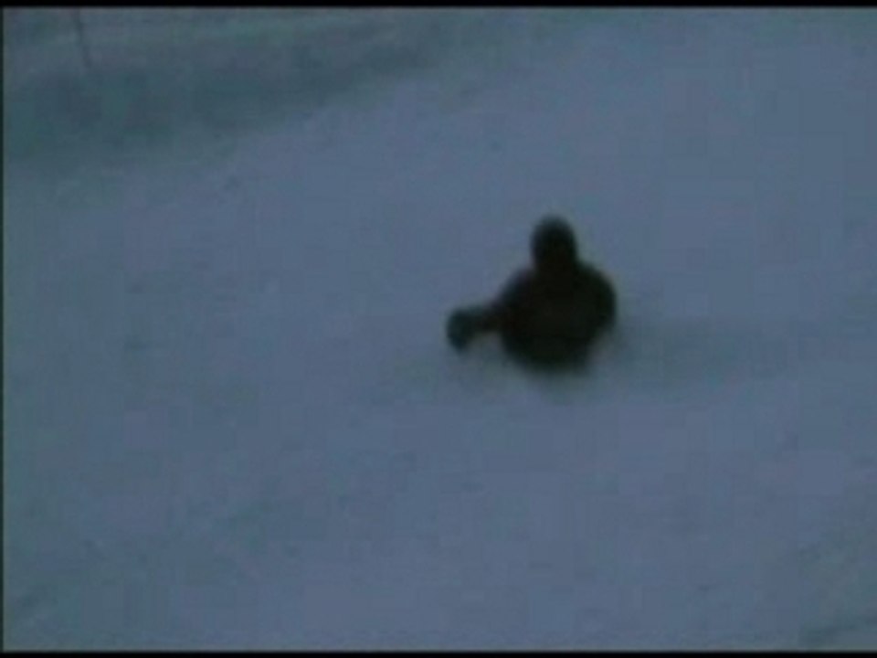 Regis qui faiit d'la luge xD